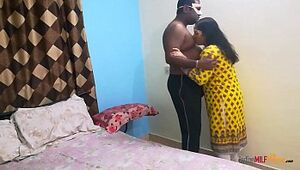 Indian Shanaya Bhabhi In Eye Catching Desi Shalwar Suit Having Closeup Sex With Love