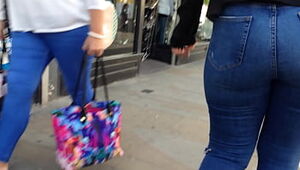 Candid - Latina BigButt In Tight Jeans (RM1) No:2